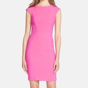 Ted Baker London textured sheath dress